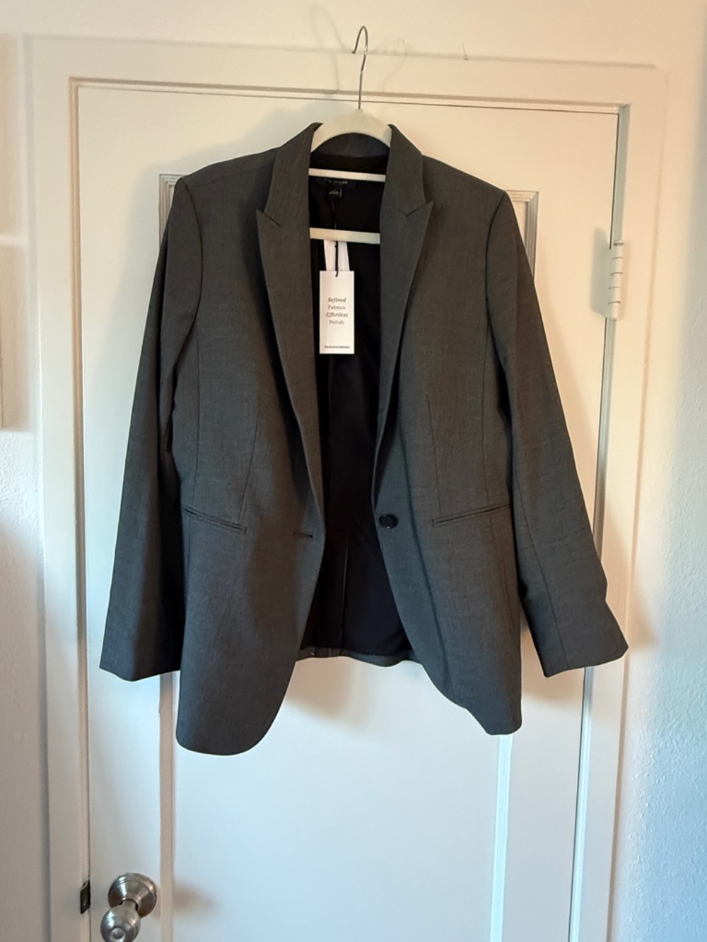 Brand New Ann Taylor Gray Women's Tailored Blazer